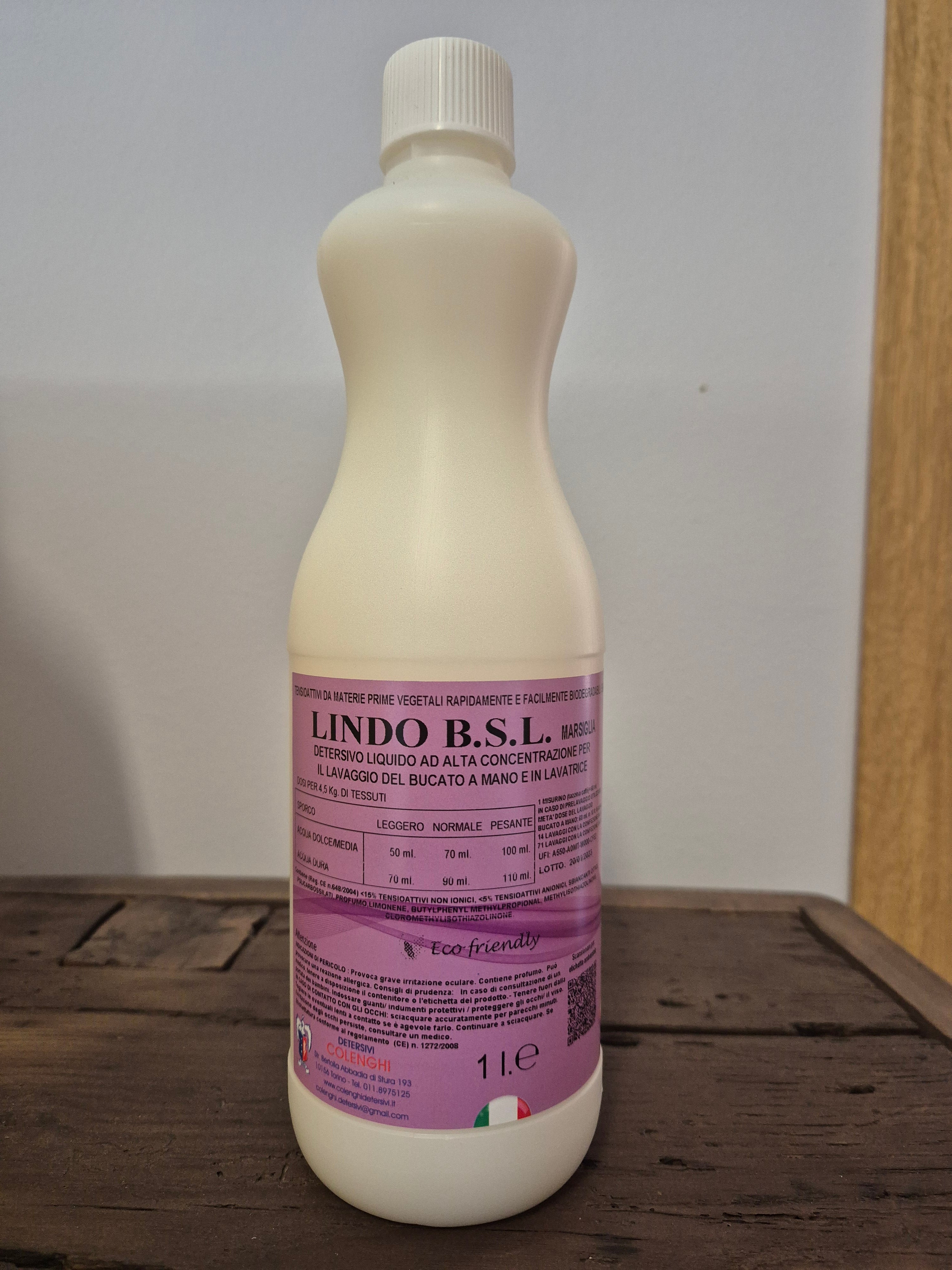 Detersivo liquido per lavatrice Lindo BSL Marsiglia