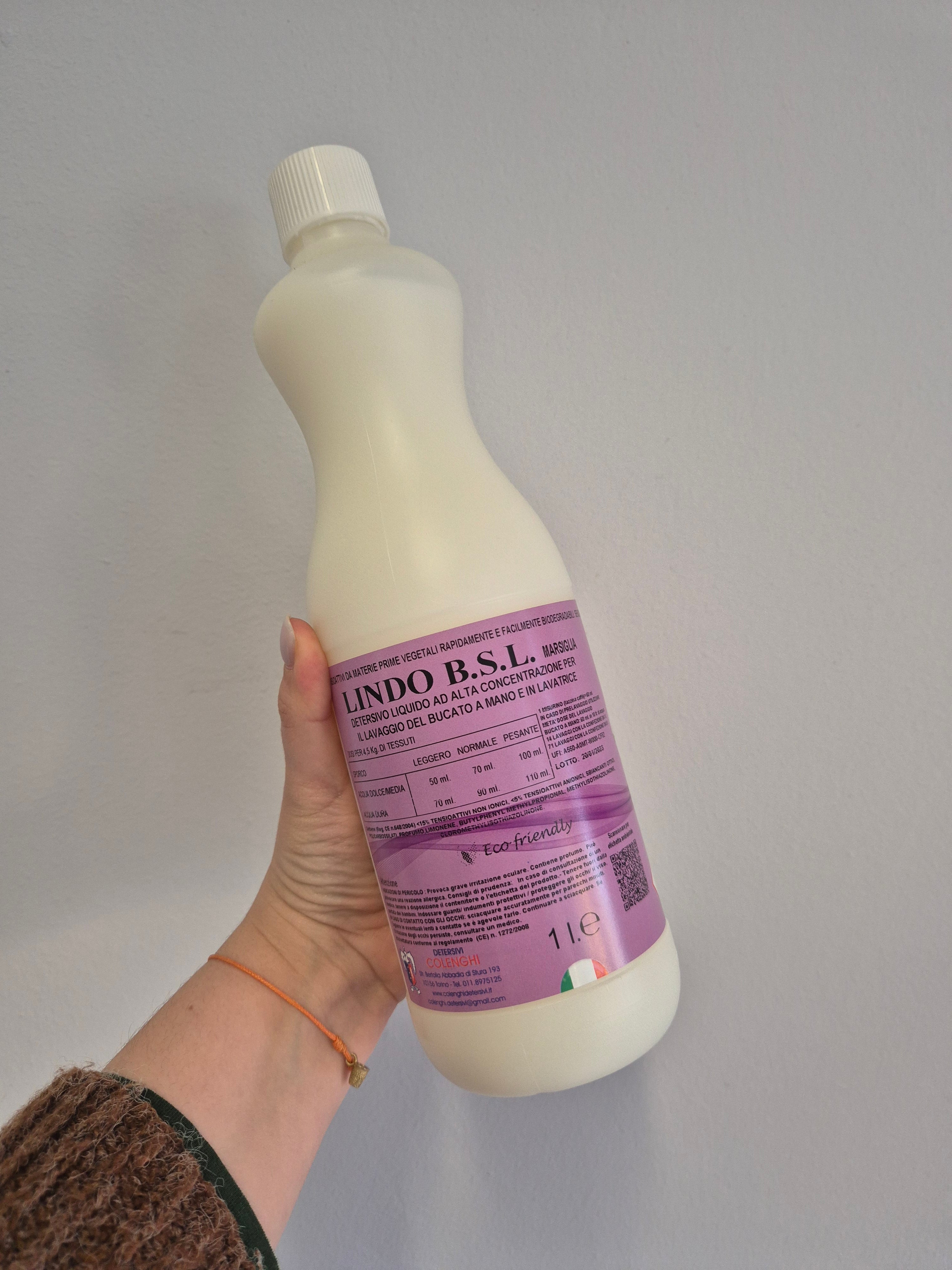 Detersivo liquido per lavatrice Lindo BSL Marsiglia