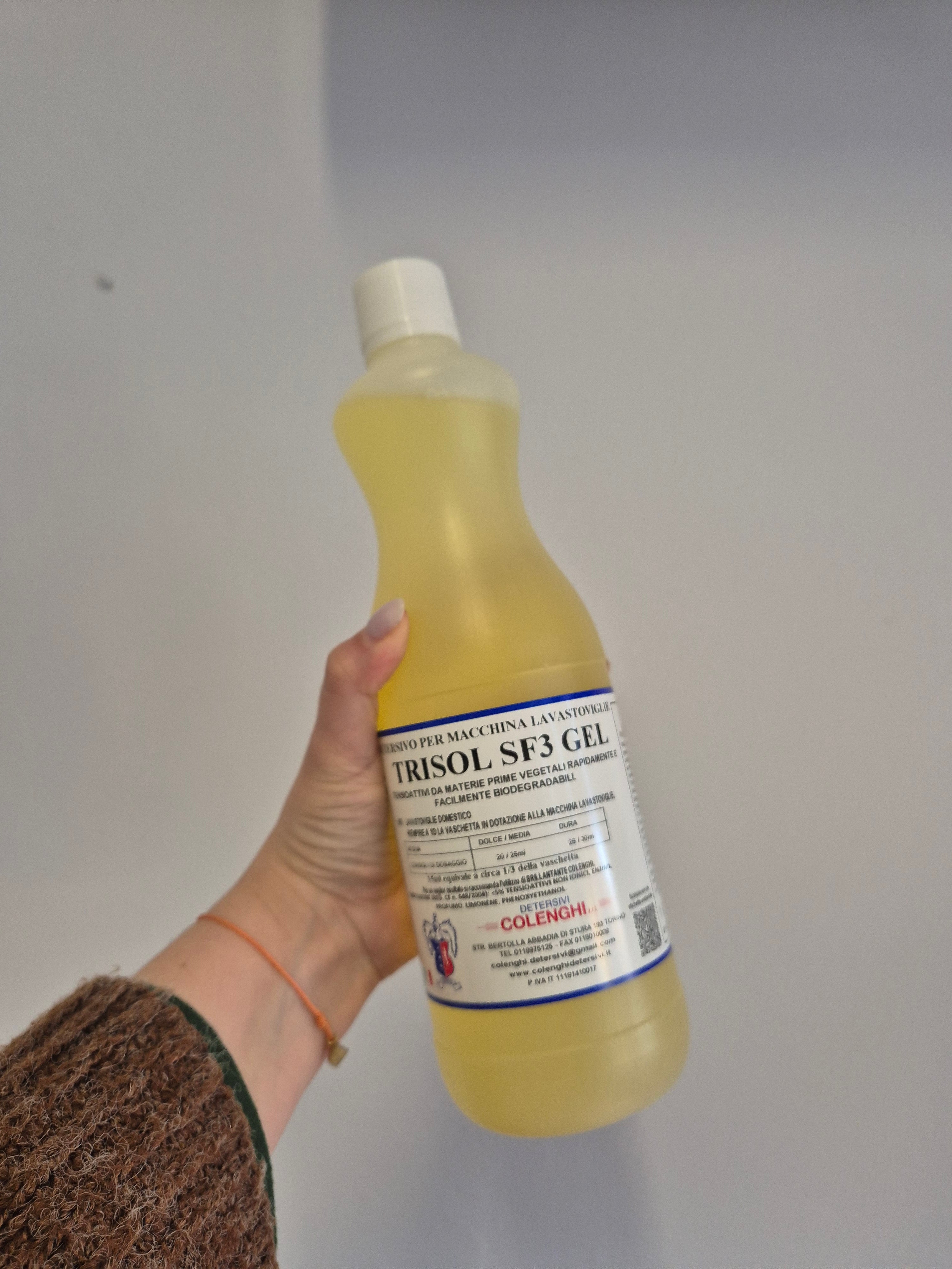 Detersivo liquido per lavastoviglie Trisol SF3 Gel