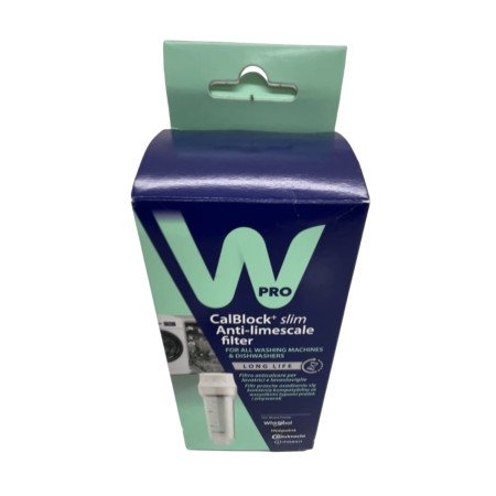 Calblock + slim Wpro Filtro anticalcare per lavatrici e lavastoviglie