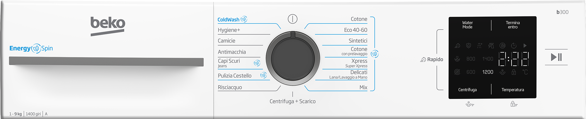 Lavatrice Beko - BMWU3941A